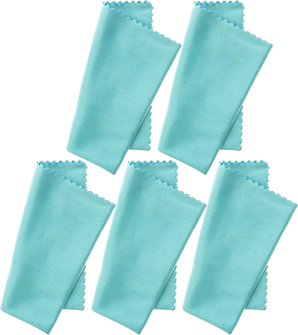 Record Cleaning Cloth Anti-Static - 5 Pack Microfiber Antistatic Towel Lint Free Vinyl Record Cleaner for Your LP Album Collection