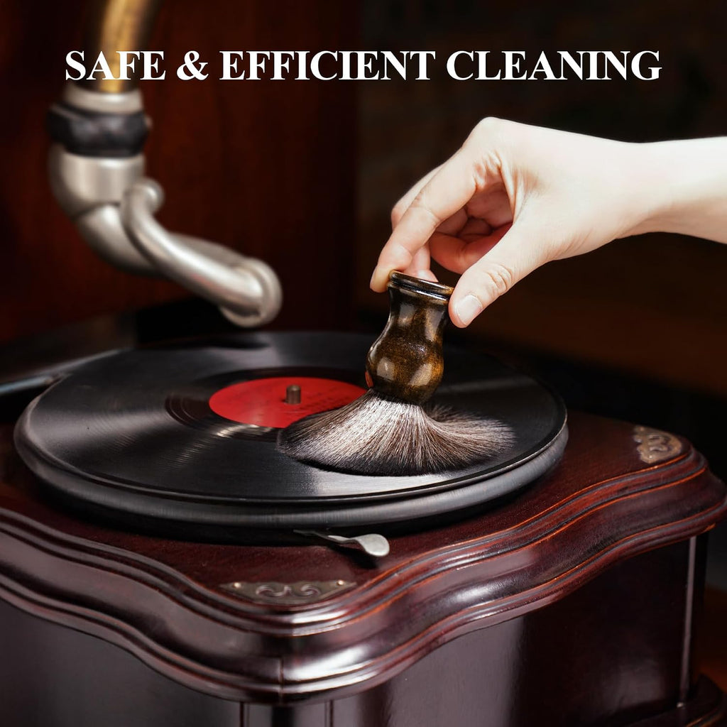 Vinyl Record Cleaning Brush, Anti-Static Soft LP Record Cleaner