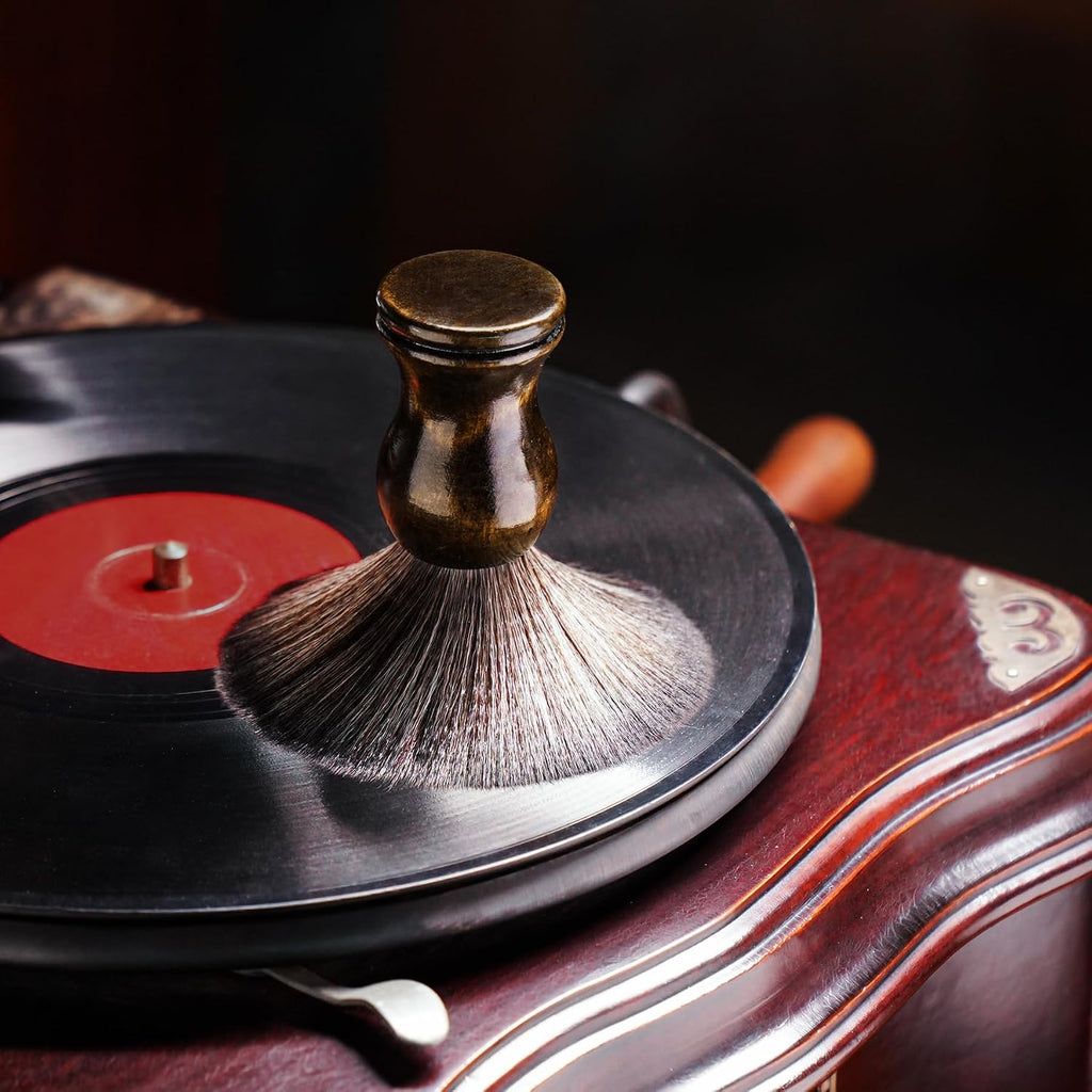Vinyl Record Cleaning Brush, Anti-Static Soft LP Record Cleaner