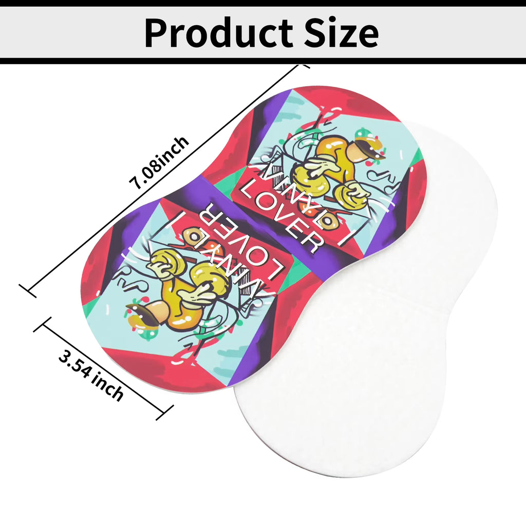 2PCS LP Vinyl Record Pick-Up Clip Record Cleaning Protection Mat Disc Holder without Fingerprints Protect Turntable Vinyl Record