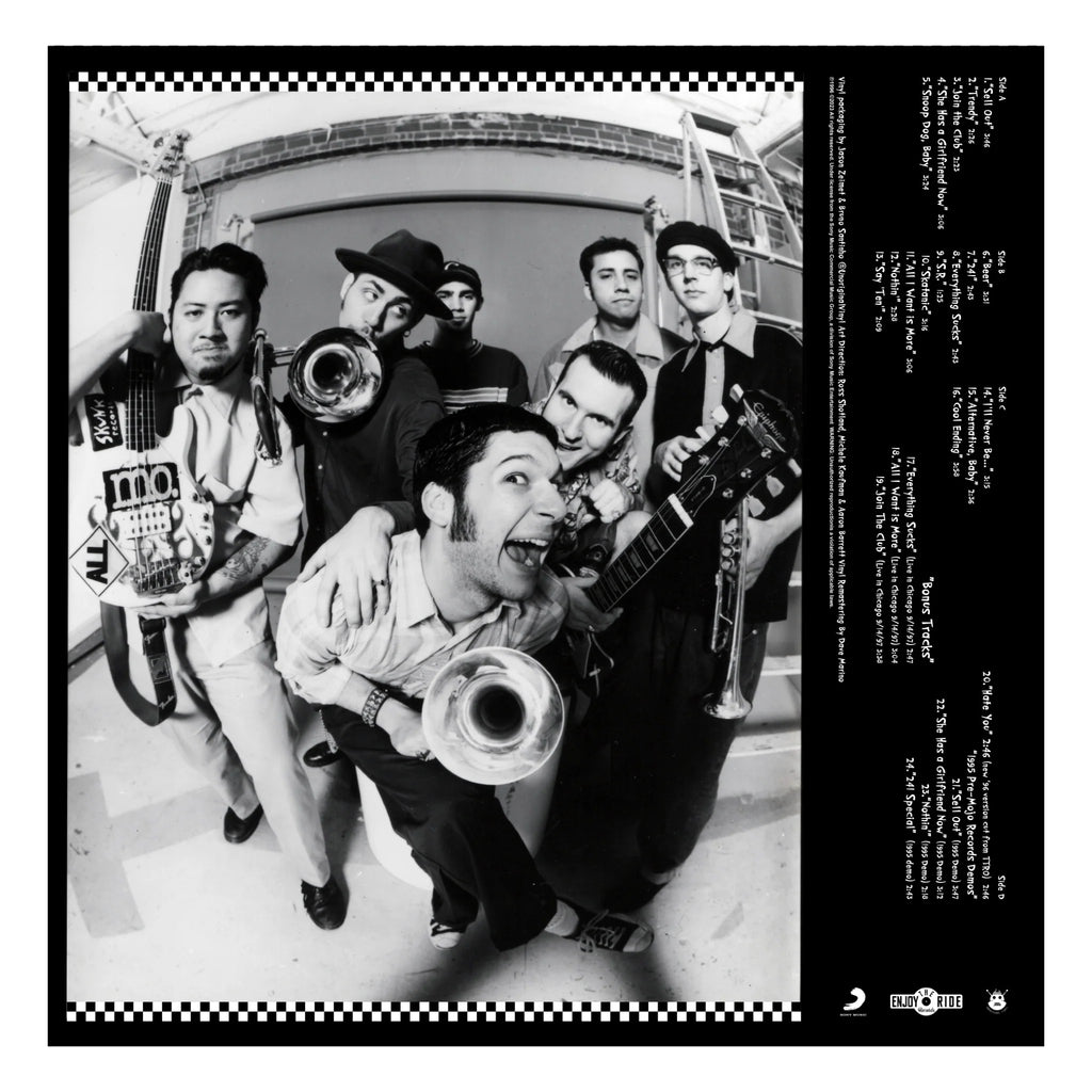 Reel Big Fish- Turn the Radio off (Darkside Exclusive Black Ice W/ Neon Green Splatter Vinyl)