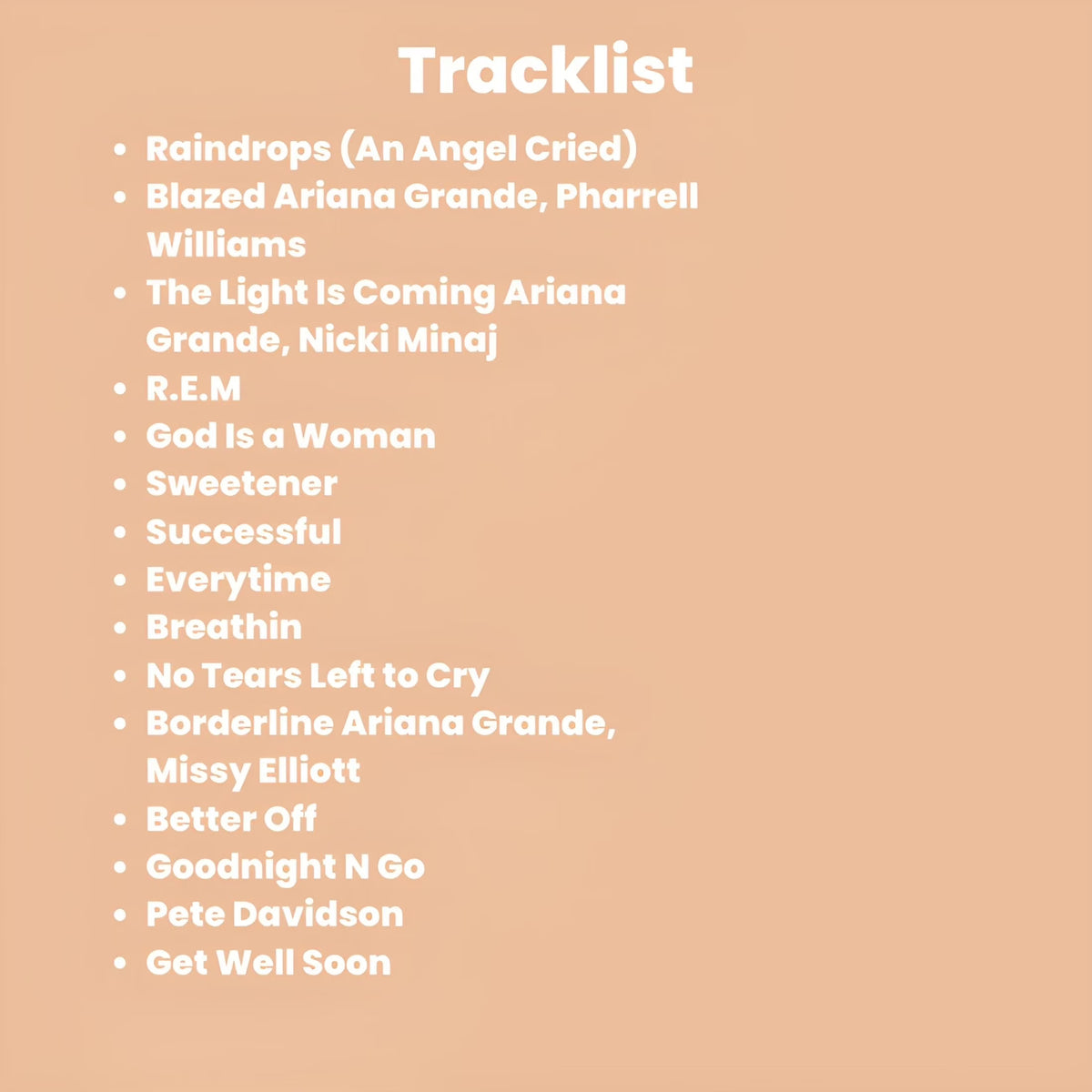Ariana Grande - Sweetener - Music & Performance - Vinyl