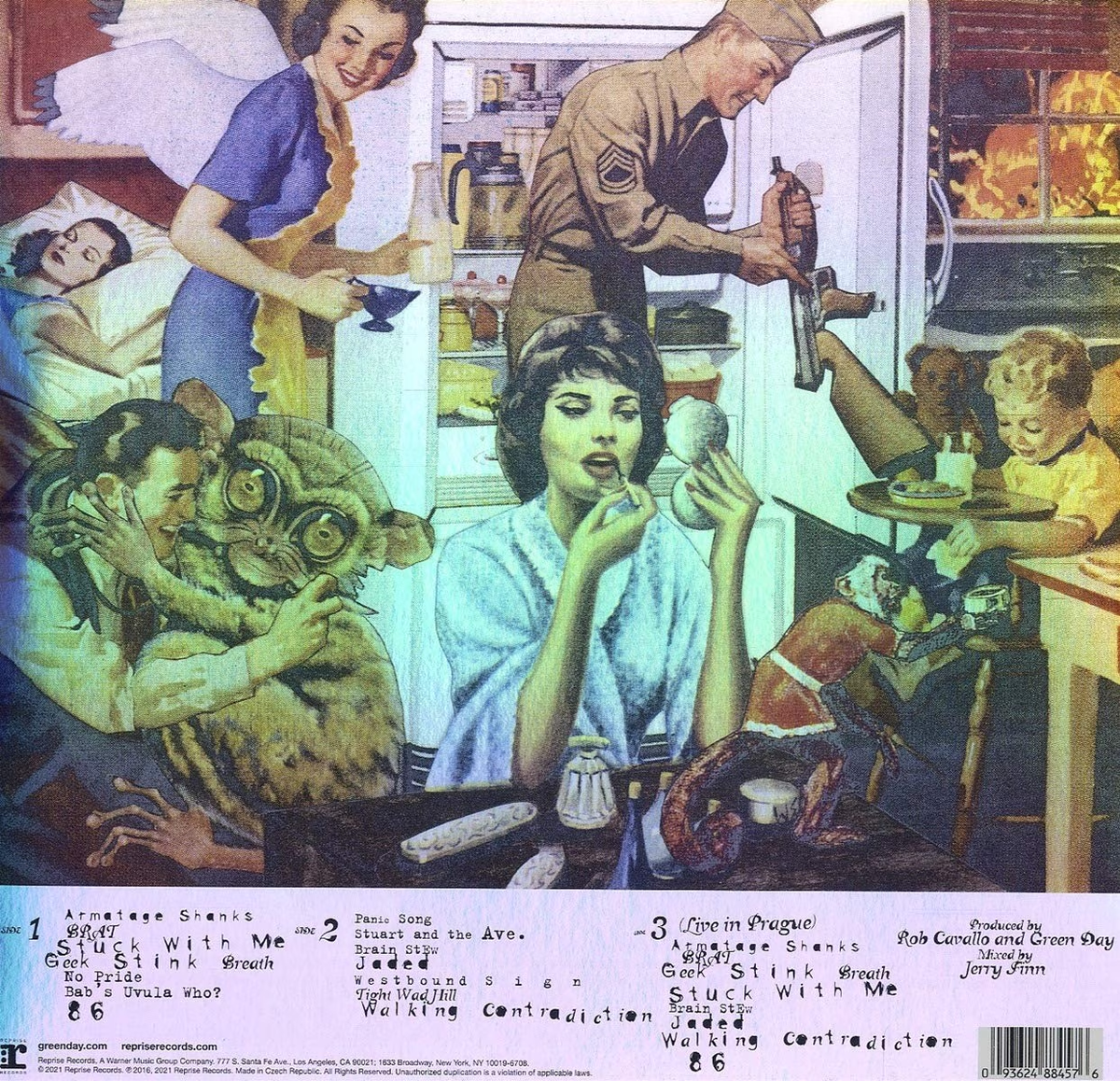 Insomniac by Green Day (Vinyl)