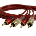 RCA Cables, 2 RCA Stereo Audio Cable - 5 Feet.