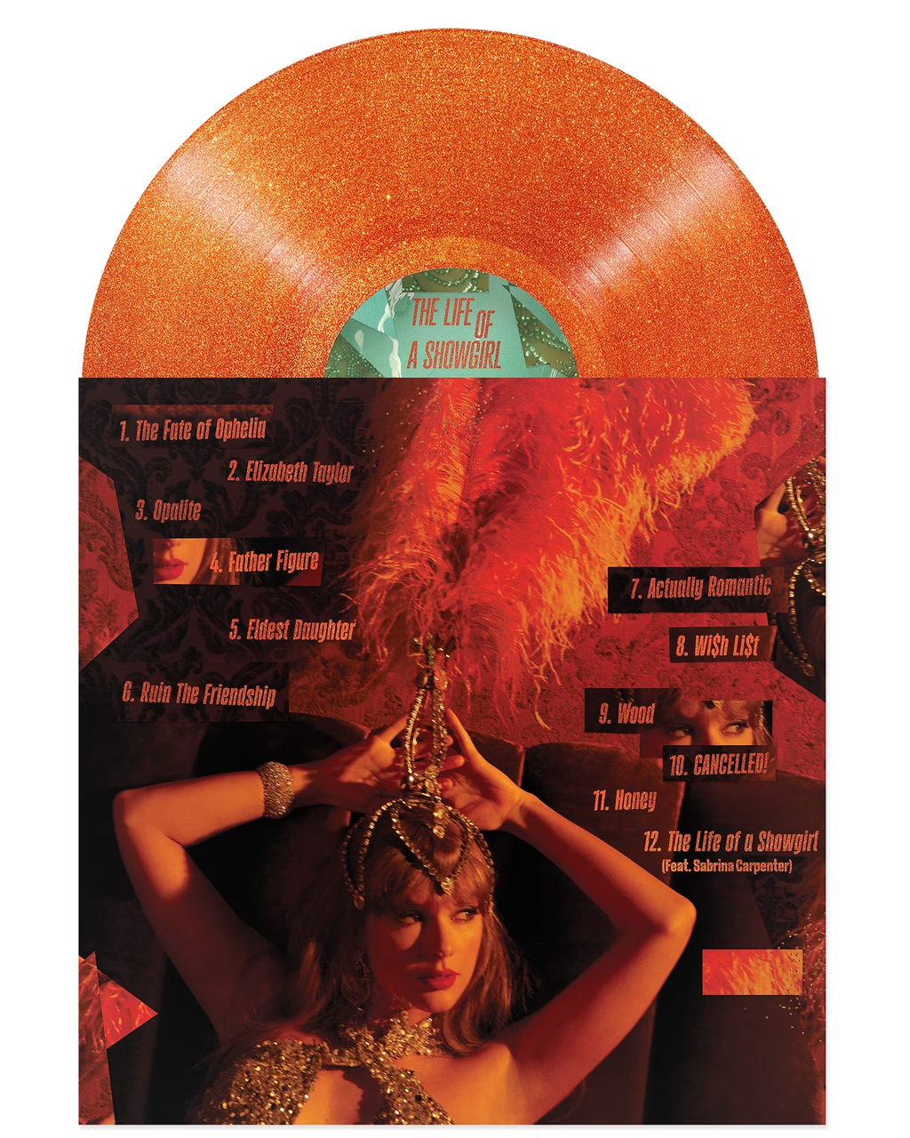 Taylor Swift - the Life of a Showgirl: Sweat and Vanilla Perfume Portofino - Vinyl