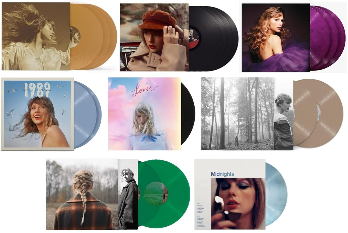 Taylor Swift 8 Album Record Collection "Taylor's Versions" (vinyl)