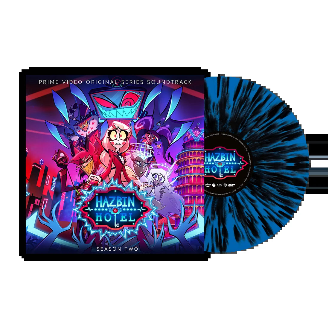 Hazbin Hotel: Season Two (Original Soundtrack) (Indie Exclusive Vinyl) (Voxtek Splatter Vinyl)