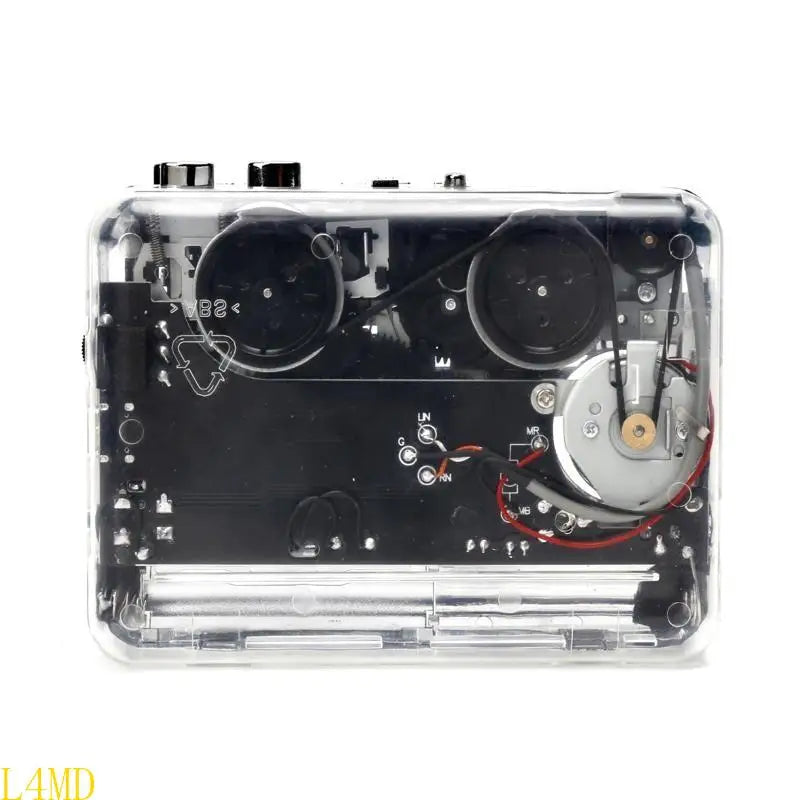 Portable Cassette Player MP3 Cassette to MP3 Converter with Type-C USB WAV,MP3 Recording Mode Cassette Players
