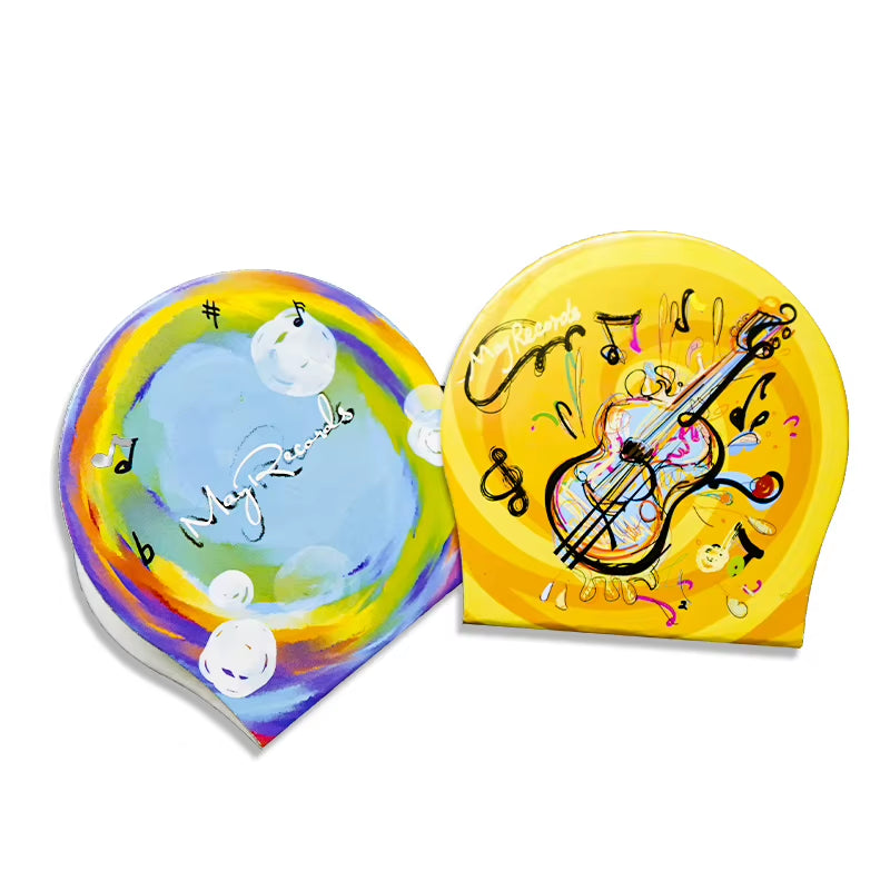 2PCS LP Vinyl Record Pick-Up Clip Record Cleaning Protection Mat Disc Holder without Fingerprints Protect Turntable Vinyl Record
