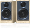 HOMAY BS3 Active Bluetooth Bookshelf Speakers, Wood Grain, Pair