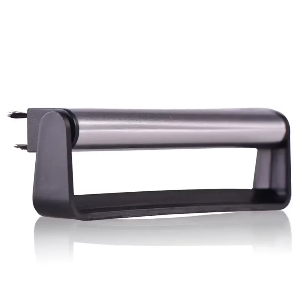 Vinyl Record Cleaning Brush Portable Anti-Static Carbon Fiber Record Brush + Stylus Brush LP Vinyl Phonograph Player Accessories