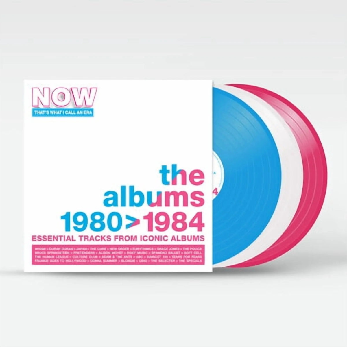Now That'S What I Call an Era: Albums 1980-1984 - Now That'S What I Call an Era: the Albums 1980-1984 / Various - White, Pink & Blue Colored Vinyl - Music & Performance